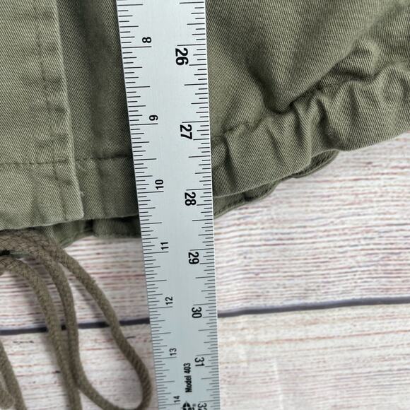 En Creme Floral Embroidered Military Jacket Women's Size‎ Medium Green - Picture 12 of 14